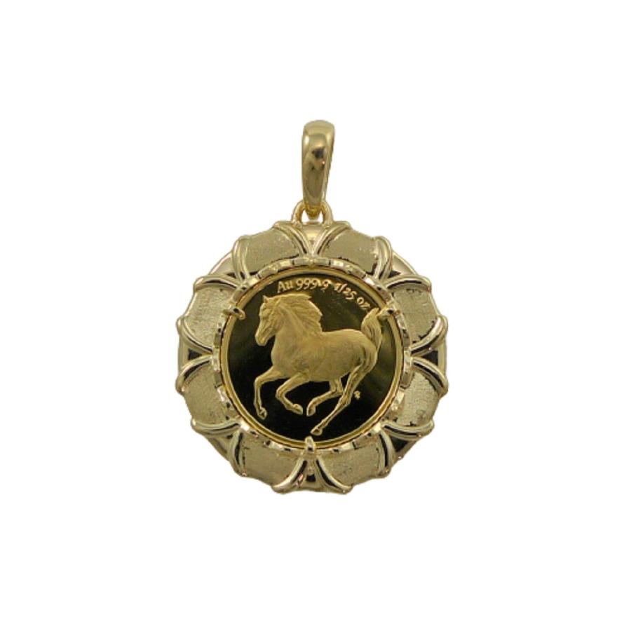 TRIDEA JEWELRY（トライディアジュエリー） 純金 k24 ホース コイン