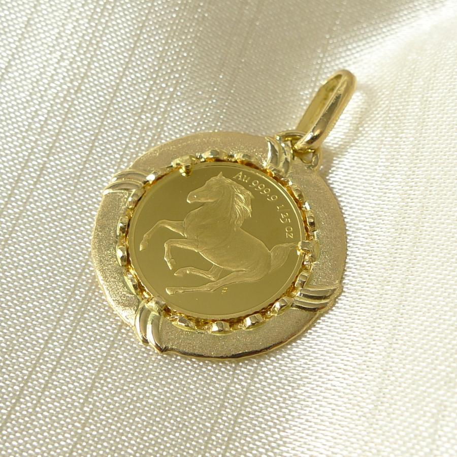 TRIDEA JEWELRY（トライディアジュエリー） 純金 k24 ホース コイン