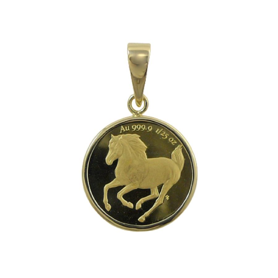 TRIDEA JEWELRY（トライディアジュエリー） 純金 k24 ホース コイン