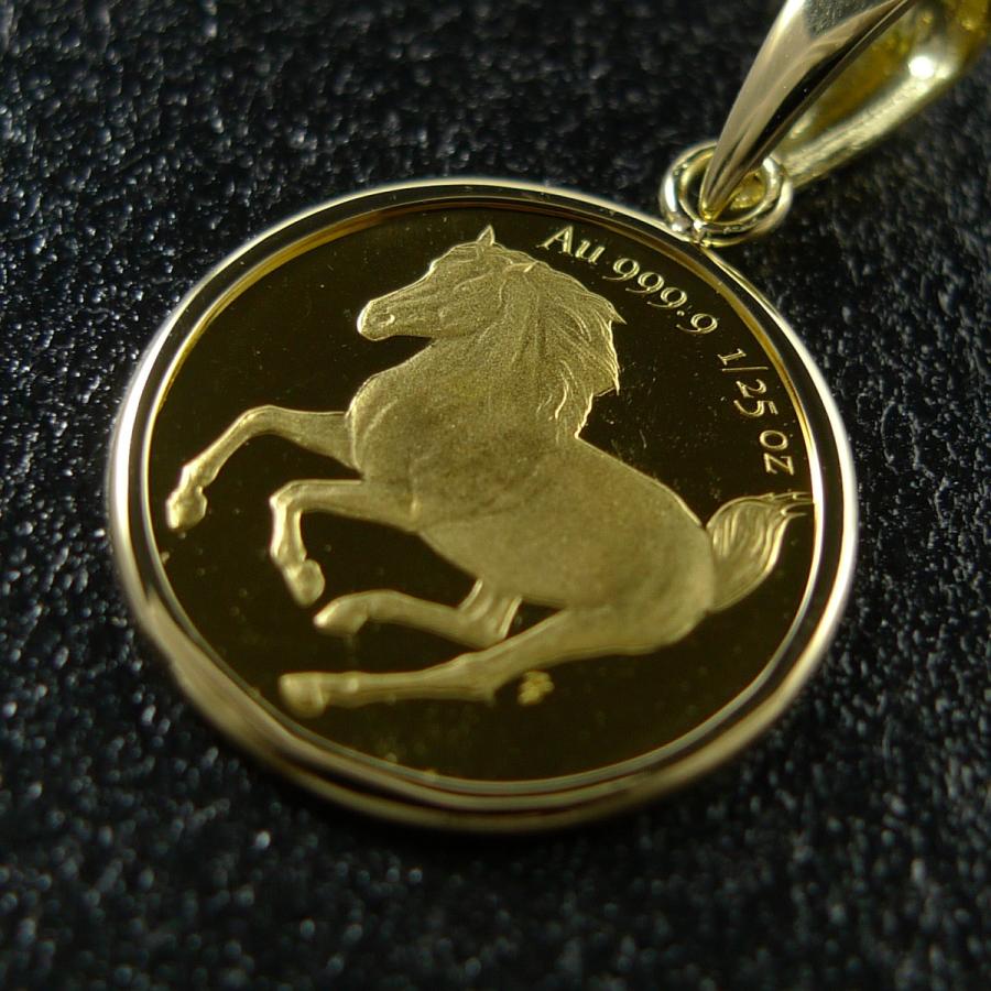 TRIDEA JEWELRY（トライディアジュエリー） 純金 k24 ホース コイン