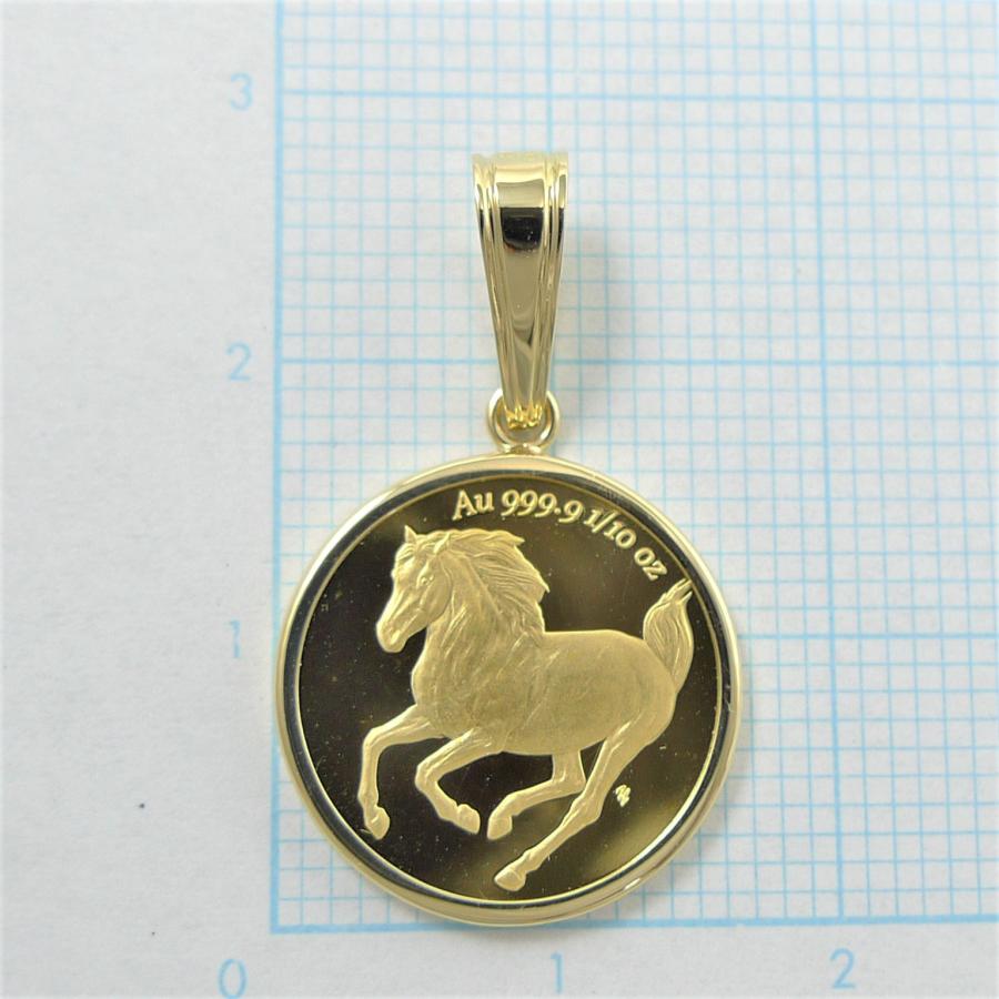 TRIDEA JEWELRY（トライディアジュエリー） 純金 k24 ホース コイン