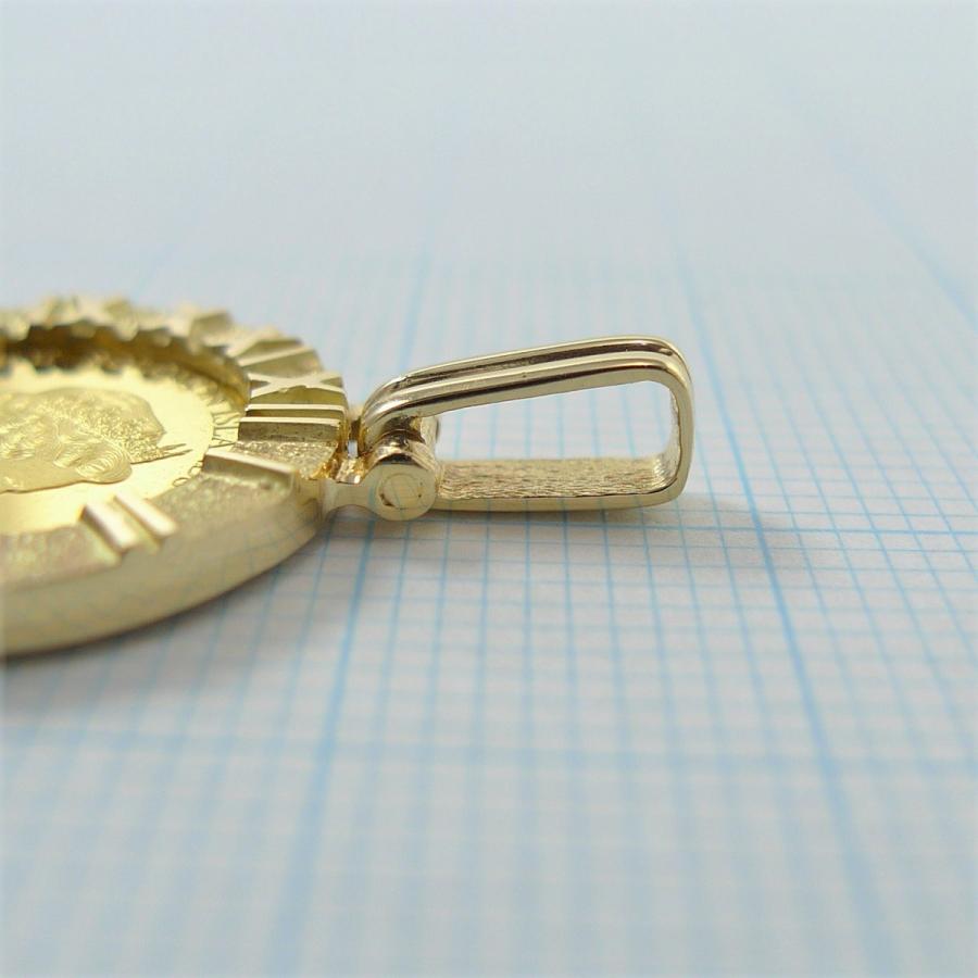 純金 k24 フェアリー コイン ペンダントトップ アトラス ソロモン 金貨 24金 1/25オンス 3.7g 妖精 エリザベス2世 メンズ レディース プレゼント ギフト 爆買の画像