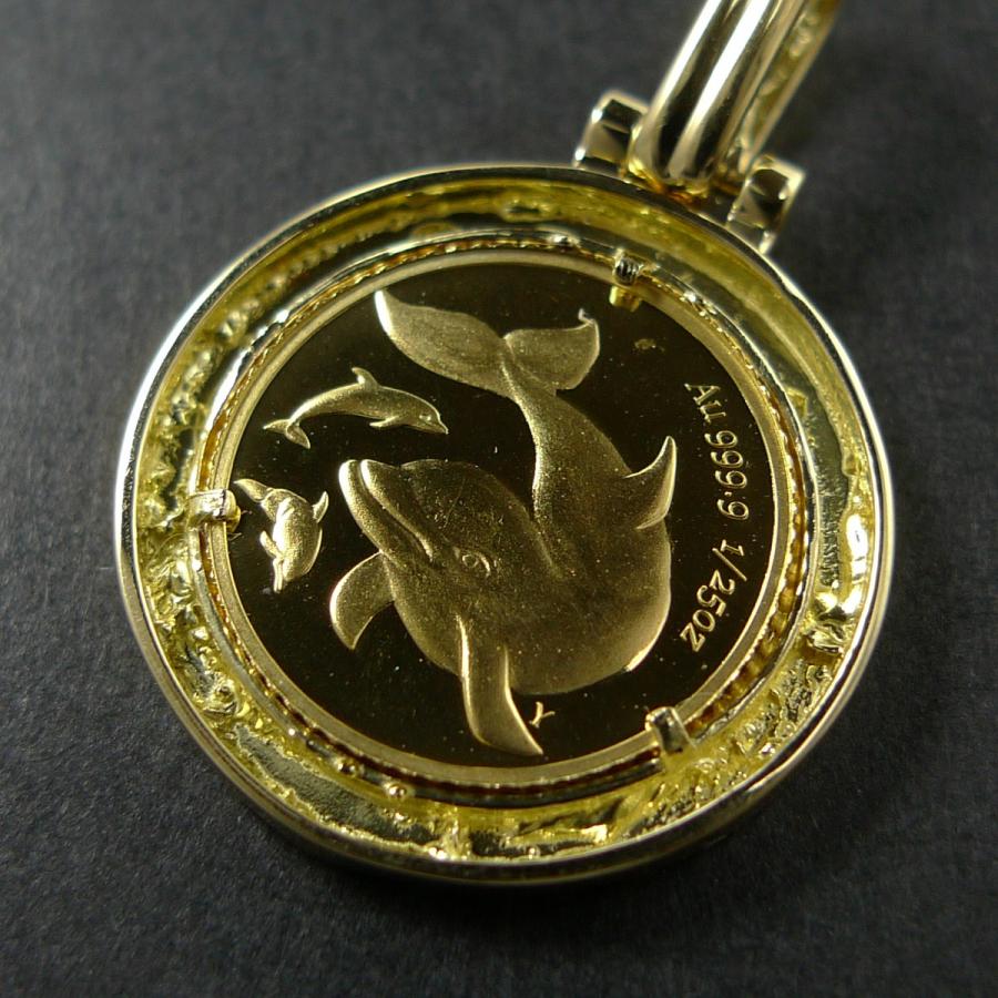 TRIDEA JEWELRY（トライディアジュエリー） 純金 k24 ドルフィン