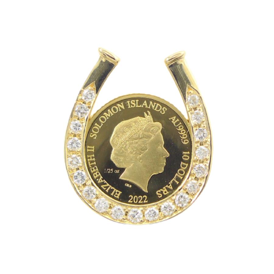 TRIDEA JEWELRY 受注生産 30日 純金 k24 ホース コイン TRIDEA JEWELRY 受注生産 30日 純金 k24 ホース コイン