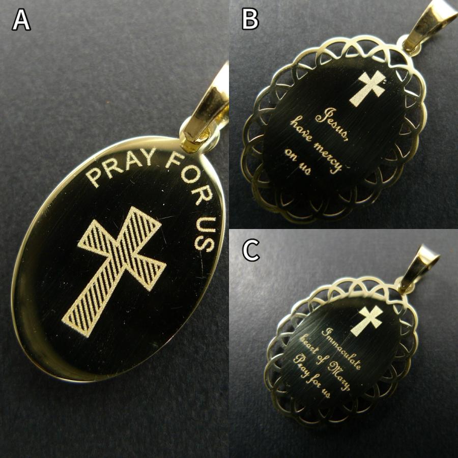 k18 18k キリスト ジーザス マリア クロス ペンダントトップ 喜平 18金 K18 十字架 キリスト クロス (中) ペンダントトップ