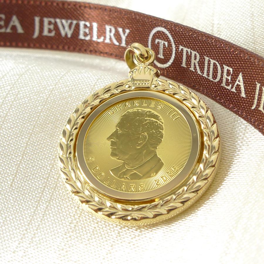 TRIDEA JEWELRY（トライディアジュエリー） 純金 k24 メイプルリーフ