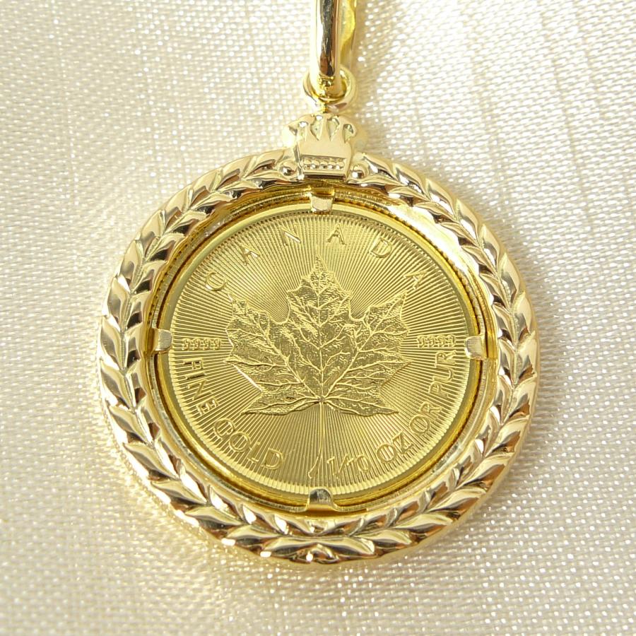 TRIDEA JEWELRY（トライディアジュエリー） 純金 k24 メープル コイン