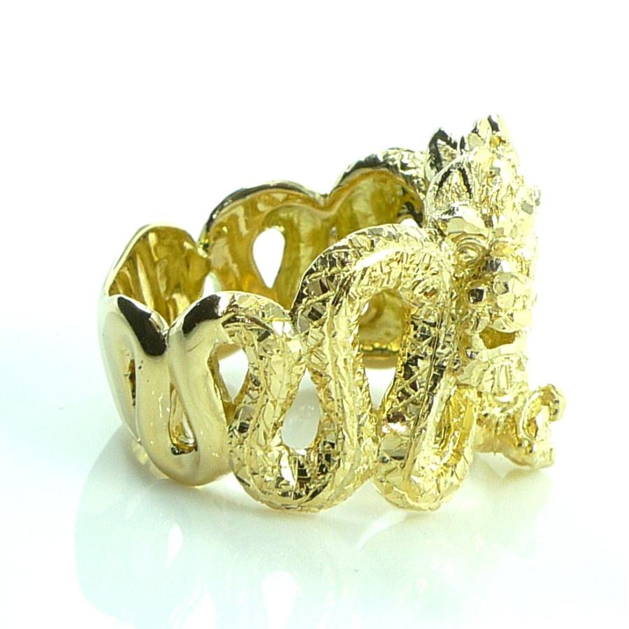 TRIDEA JEWELRY（トライディアジュエリー） 18金 リング 龍 ドラゴン