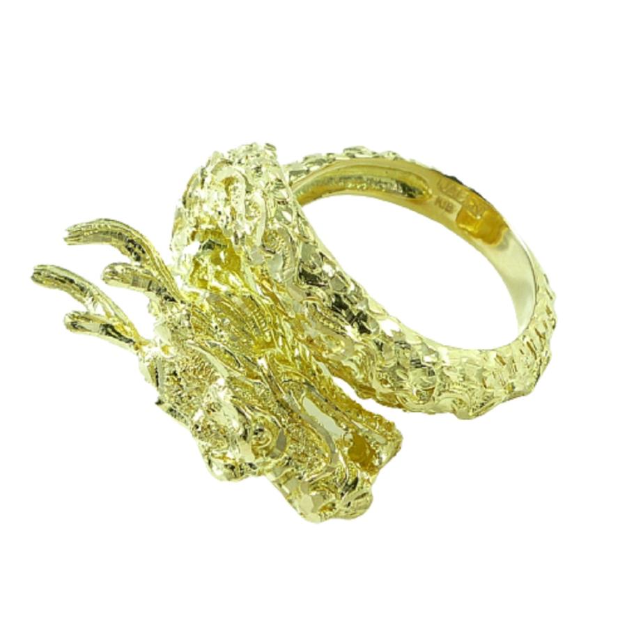 TRIDEA JEWELRY（トライディアジュエリー） 18金 リング 龍 ドラゴン