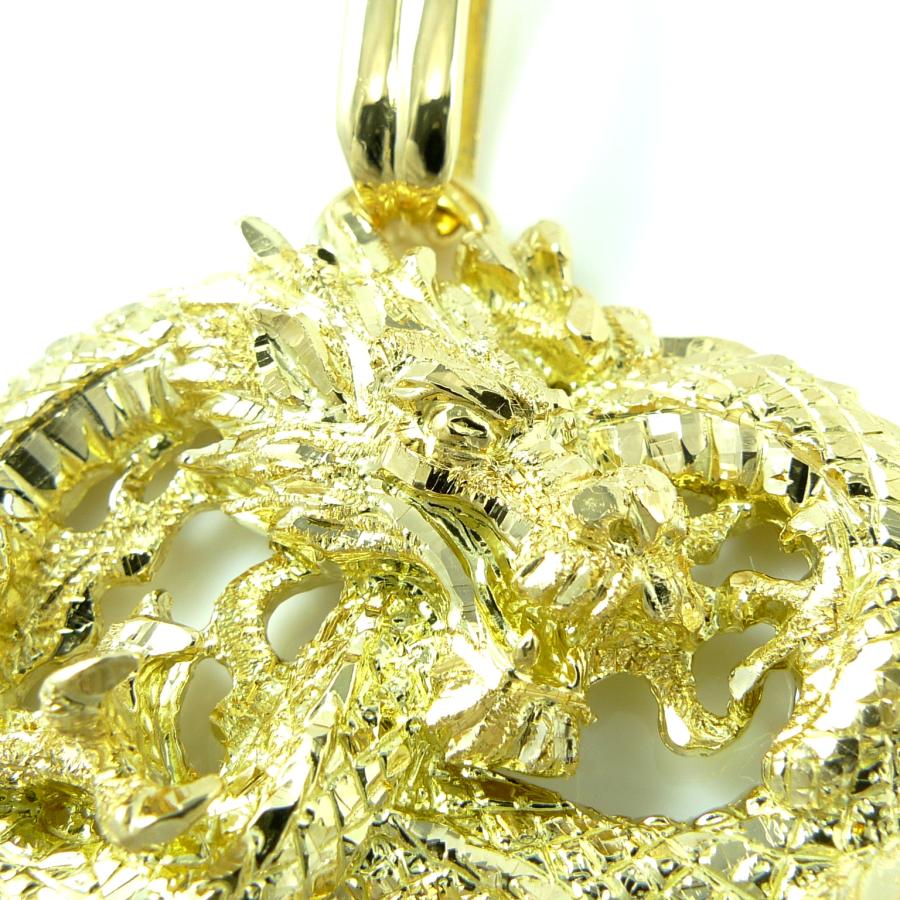 TRIDEA JEWELRY 18金 ペンダントトップ ドラゴン 29g メンズ TRIDEA JEWELRY 18金 ペンダントトップ ドラゴン 29g メンズ