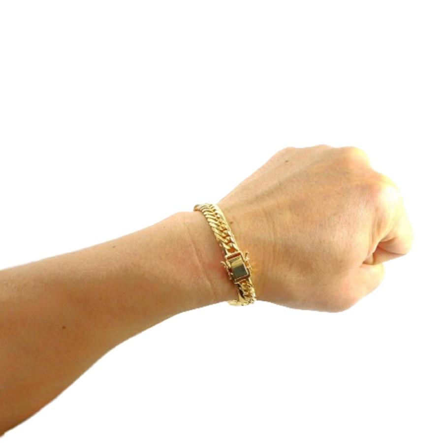 TRIDEA JEWELRY 18金 喜平 ブレスレット 40g 20cm 20面 トリプル TRIDEA JEWELRY 18金 喜平 ブレスレット 40g 20cm 20面 トリプル