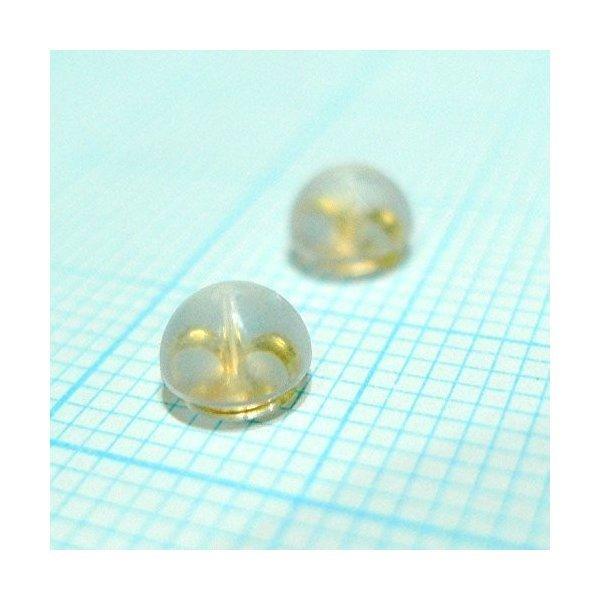 TRIDEA JEWELRY（トライディアジュエリー） ピアスキャッチ K18 ダブル