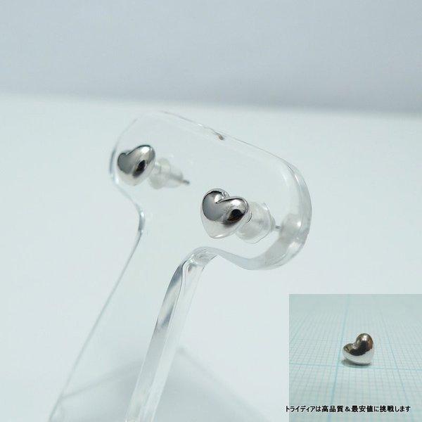 【マルちゃん】K18 YG ハート 中 ピアス 刻印 SWAROVSKI セカンドピアス レディース K18 ハチドリ 蜂鳥