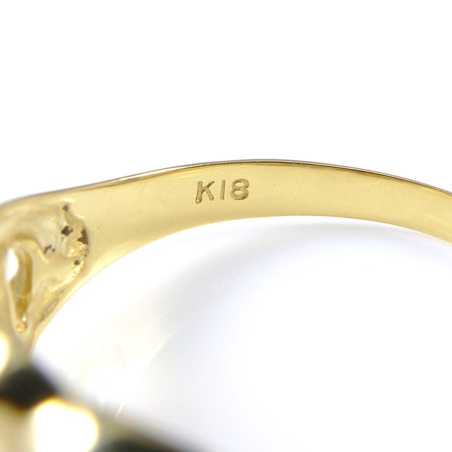 TRIDEA JEWELRY 18金 喜平 リング K18 イエローゴールド 4号〜22号