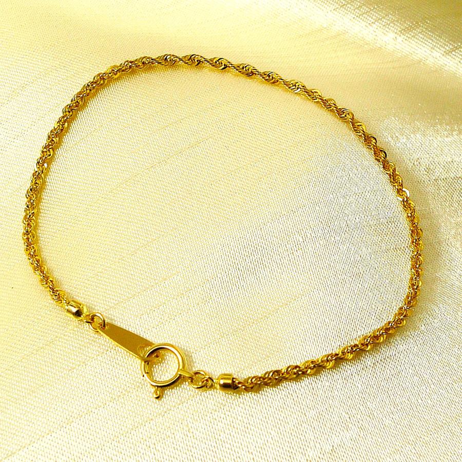 TRIDEA JEWELRY（トライディアジュエリー） 18金 ロープ チェーン 