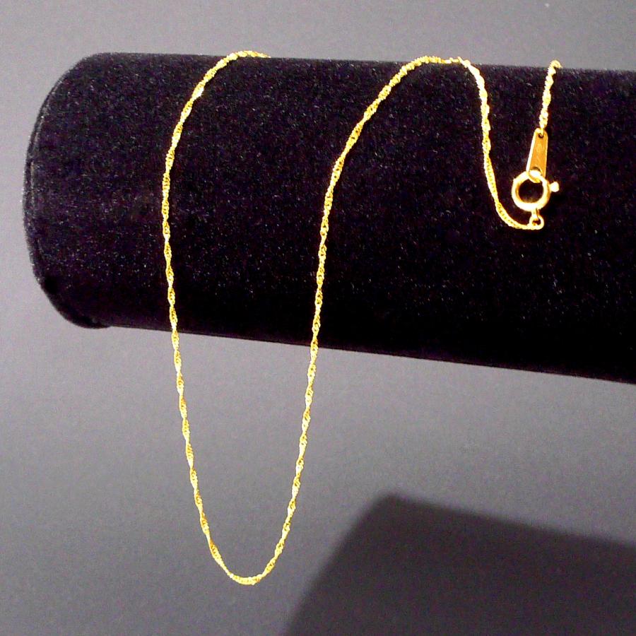 TRIDEA JEWELRY（トライディアジュエリー） 純金 スクリューネックレス