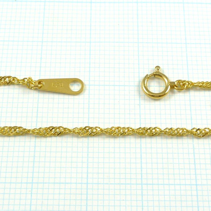 TRIDEA JEWELRY（トライディアジュエリー） 純金 スクリューネックレス