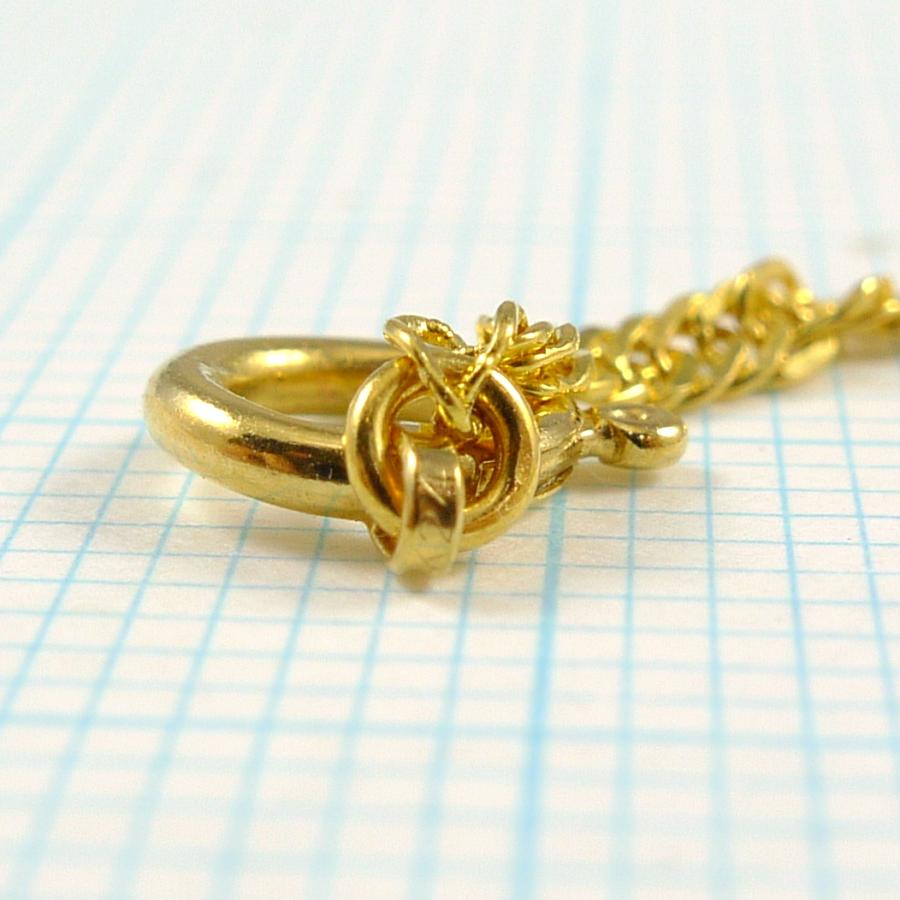 TRIDEA JEWELRY（トライディアジュエリー） 純金 スクリューネックレス