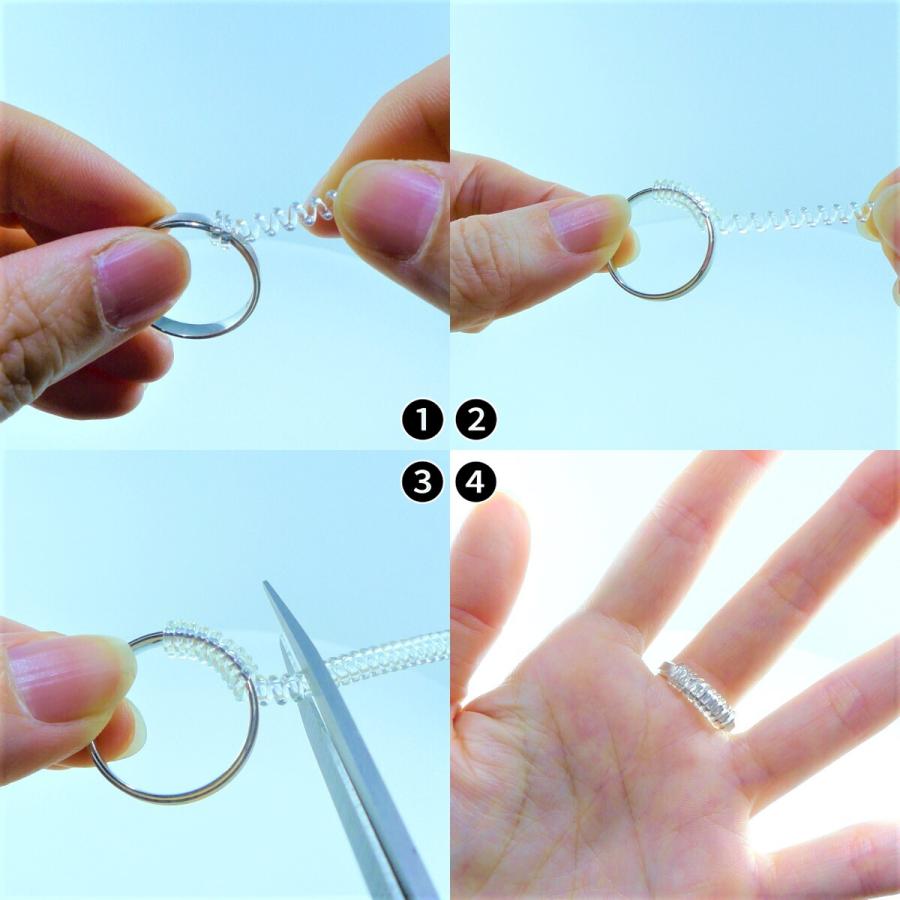 TRIDEA JEWELRY リングアジャスター ピタリング コイル型 TRIDEA JEWELRY リングアジャスター ピタリング コイル型