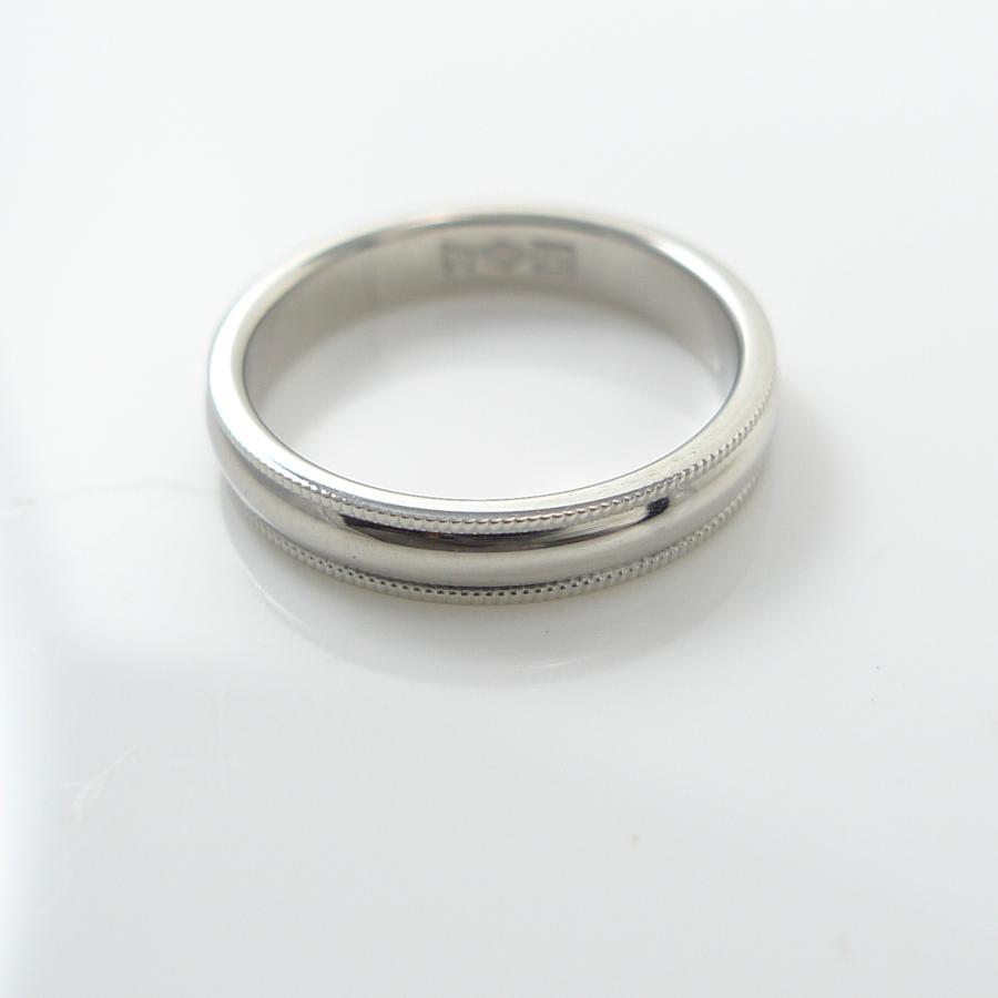 TRIDEA JEWELRY（トライディアジュエリー） プラチナリング Pt900 ミル
