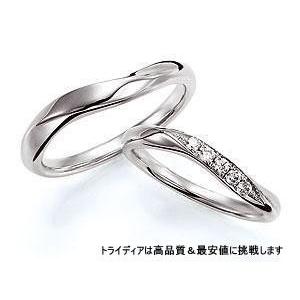 WishウィッシュWS112写真左Pt900プラチナリング結婚指輪マリッジ プレゼント ギフト 爆買
