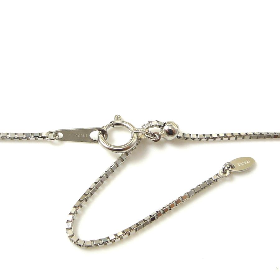 ベネチアン ネックレス プラチナ Pt850 チェーンのみ メンズ レディース 幅0.8mm 60cm 3.1g スライド プレゼント ギフト 爆買_4