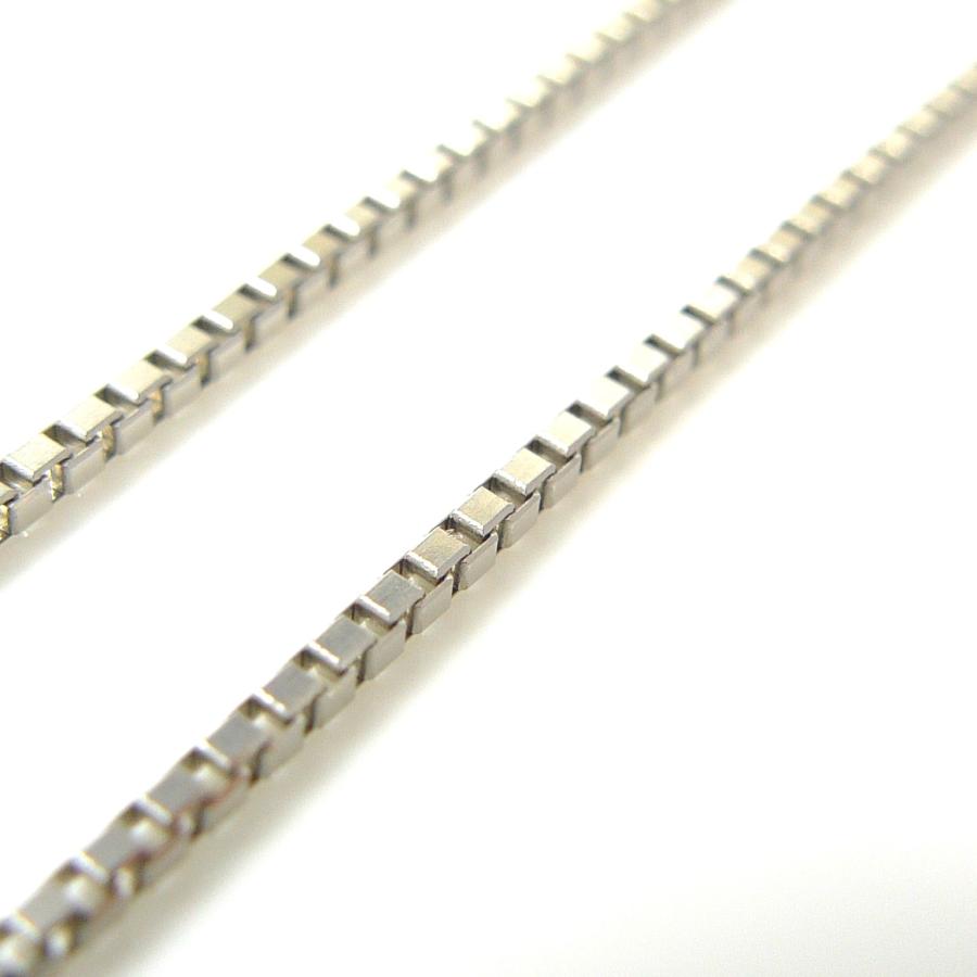 ベネチアン ネックレス プラチナ Pt850 チェーンのみ メンズ レディース 幅0.8mm 60cm 3.1g スライド プレゼント ギフト 爆買_8