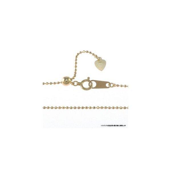 カットボール ネックレス 18金 チェーンのみ k18  メンズ レディース プレゼント 幅1.5mm 50cm 4.7g スライド プレゼント ギフト 爆買の画像