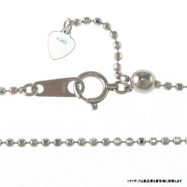 TRIDEA JEWELRY カットボール ネックレス プラチナ Pt850