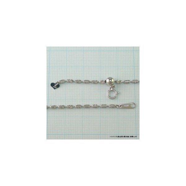 【ラスト1点】 シリン ネックレス 18金 ホワイトゴールド WG チェーンのみ k18 メンズ レディース プレゼント 幅2mm 60cm 8.9g スライド プレゼント ギフト 【MYK2333391078】(84775円)