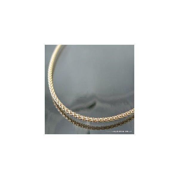 ラズベリー ネックレス 18金 チェーンのみ k18 メンズ レディース プレゼント 幅1.2mm 60cm 3.4g スライド プレゼント ギフト 爆買の画像