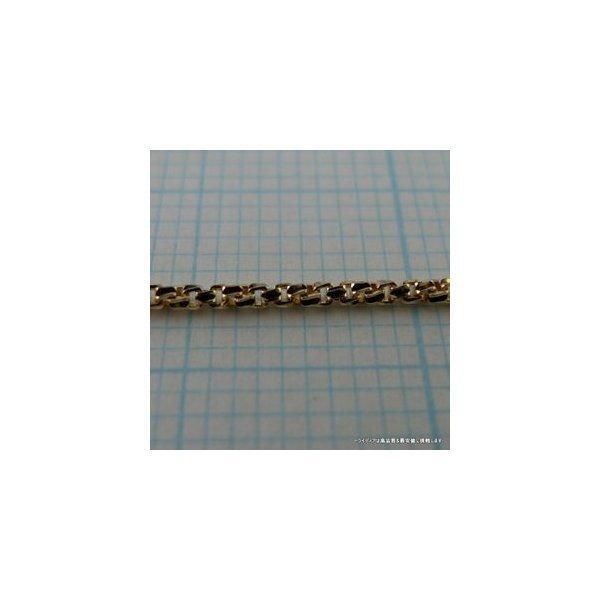 スリーファイブ ネックレス 18金 チェーンのみ k18 メンズ レディース プレゼント 幅1.1mm 60cm 4.3g スライド プレゼント ギフト 爆買の画像