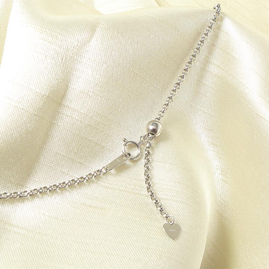 TRIDEA JEWELRY k18 マール ロロ ネックレス 18金 ホワイト