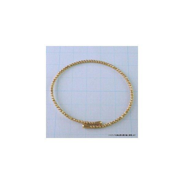 マリーナ バングル 18金 ゴールド k18 メンズ レディース プレゼント 幅2mm 18cm 3g プレゼント ギフト 爆買の画像