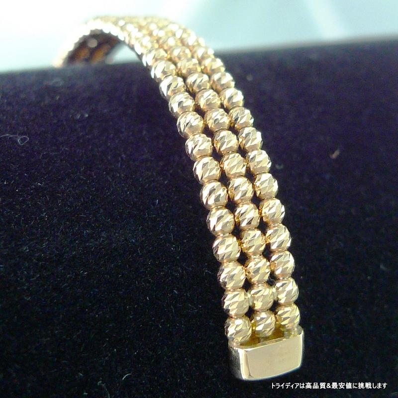 TRIDEA JEWELRY（トライディアジュエリー） ミラーボール バングル 18