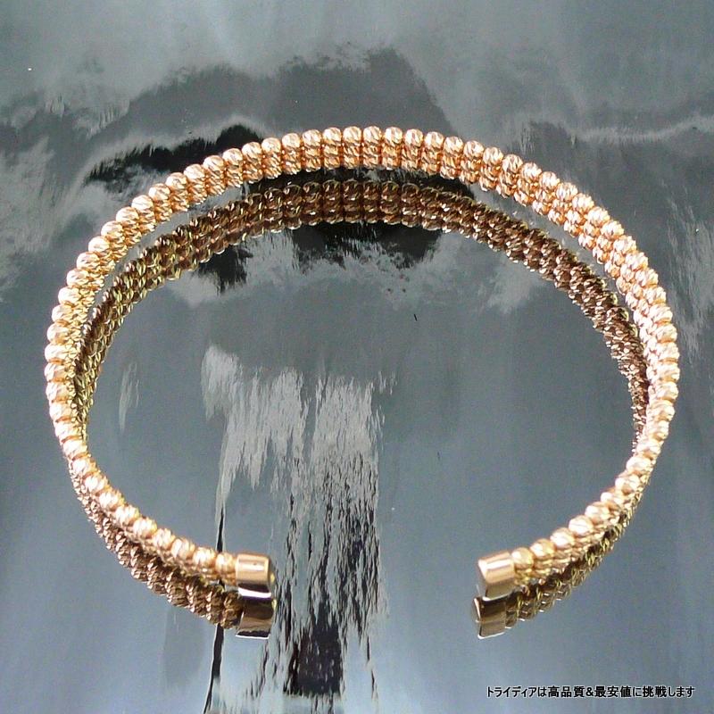 TRIDEA JEWELRY（トライディアジュエリー） ミラーボール バングル 18