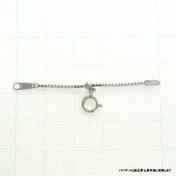 TRIDEA JEWELRY プラチナ Pt850 アジャスター 延長 ベネチアン