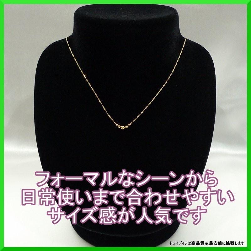 TRIDEA JEWELRY（トライディアジュエリー） 18金 ネックレス ミラー