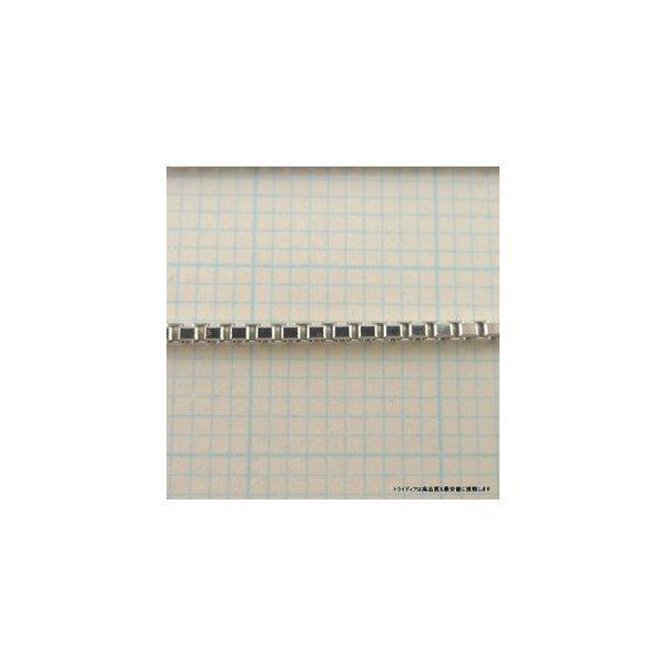 ベネチアン ネックレス 18金 ホワイトゴールド WG チェーンのみ k18 メンズ レディース 幅1.2mm 45cm 5.1g 引輪 プレゼント ギフト 爆買の画像