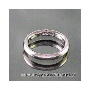 TRIDEA JEWELRY Pt900 両面 甲丸 3mm プラチナ マリッジリング TRIDEA JEWELRY Pt900 両面 甲丸 3mm プラチナ マリッジリング