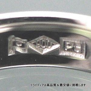 TRIDEA JEWELRY（トライディアジュエリー） Pt900 平打 4mm 3.7g
