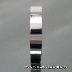 TRIDEA JEWELRY（トライディアジュエリー） Pt900 平打 4mm 3.7g