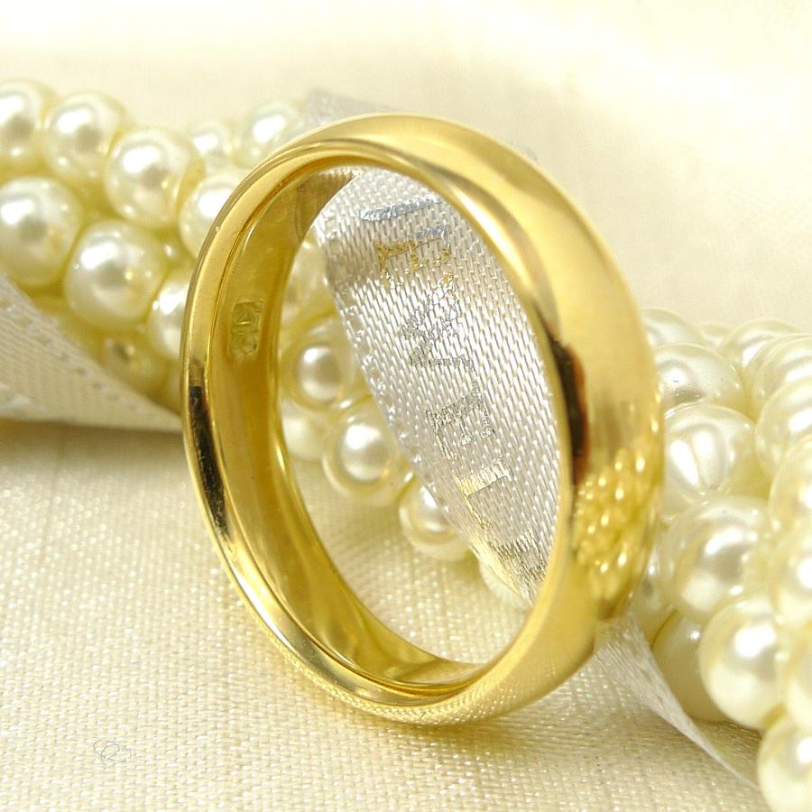 TRIDEA JEWELRY（トライディアジュエリー） K18 甲丸 4.5mm 金