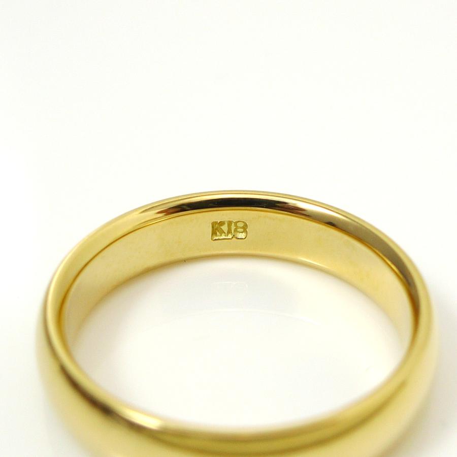 TRIDEA JEWELRY（トライディアジュエリー） K18 甲丸 4.5mm 金
