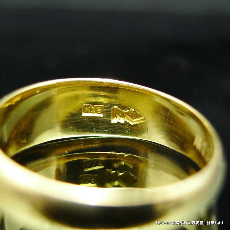 K18月形松竹梅5g金マリッジリング結婚指輪TRK514 プレゼント ギフト｜trideacoltd｜05