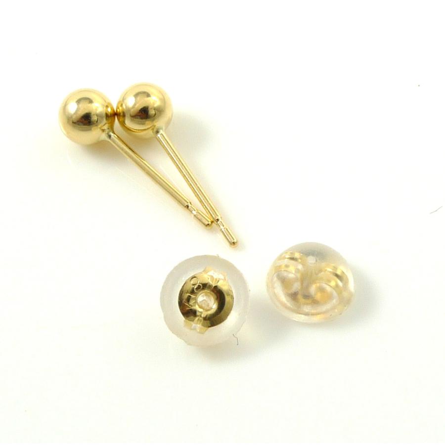 TRIDEA JEWELRY（トライディアジュエリー） k18 丸玉ピアス 2.5mm 両耳
