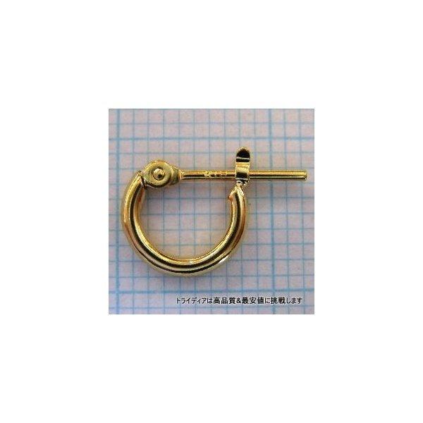 TRIDEA JEWELRY 18金 フープピアス 小さめ 国産 幅1.5mm 外径8mm TRIDEA JEWELRY 18金 フープピアス 小さめ 国産 幅1.5mm 外径8mm
