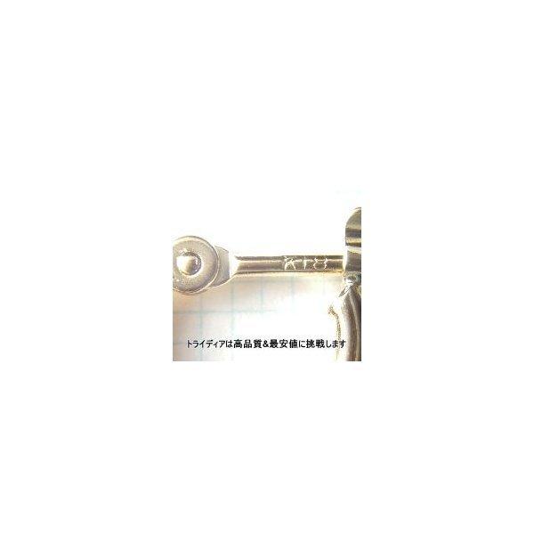 18金 フープピアス 幅1.5mm 外径8mm 3個 TRIDEA JEWELRY 18金 フープピアス 小さめ 国産 幅1.5mm 外径8mm