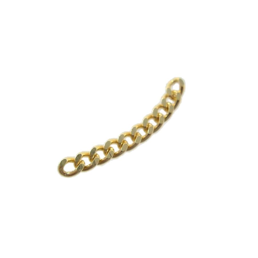 TRIDEA JEWELRY 18金 喜平 鎖 切り売り 0.05g 1cm 2面 幅1.2mm