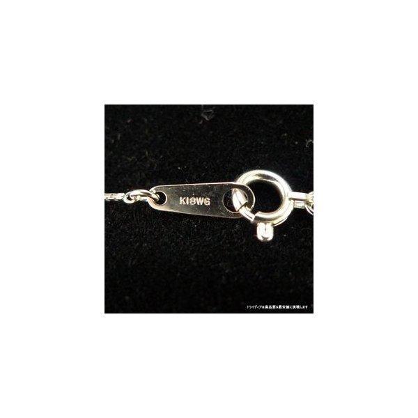 ベネチアン ネックレス 18金 ホワイトゴールド WG チェーンのみ k18 メンズ レディース プレゼント 幅0.6mm 40cm 1.1g 引輪 プレゼント ギフト 爆買_2